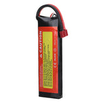LinkMejor Power 7.4V 3000mAh 70C 2S LiPo Battery T Plug for RC Car