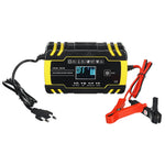 iMars 12V 24V 8A 4A Touch Screen Pulse Repair LCD Battery Charger For Car Motorcycle Lead Acid Battery Agm Gel Wet