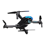 LinkMejor X6 PRO WiFi FPV WiFi FPV with Dual HD Camera 360° Obstacle Avoidance Optical Flow Positioning LED Foldable RC Drone Quadcopter RTF