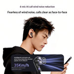 QCY N20 TWS bluetooth V6.0 Earphone -50dB Depth Noise Cancelling 6-Mic AI Call Noise Reduction Low Delay In-ear Sports Headphones