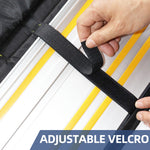 Premium Padded Protective Rail Bag Compatible with 55 Inch Guide Rails Tear Resistant Waterproof Adjustable Hook-and-loop StrapsEnhanced Storage
