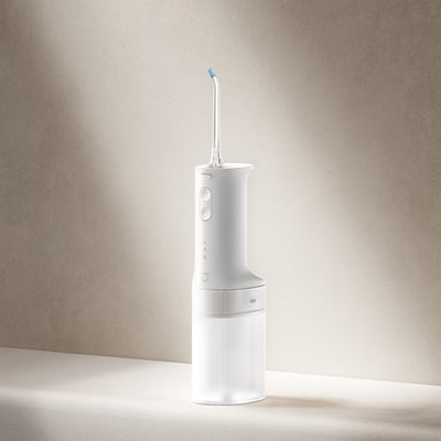 LinkMejor Mijia Electric Water Flosser 2 Microbubble Oral Irrigator With 200ML Water Tank IPX7 Waterproof 3 Modes