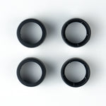 4PCS Drift Flat Tyres for SG PINECONE Forest 2410 2411 F3 F4 1/24 Mini RC Cars Vehicles Models Spare Parts