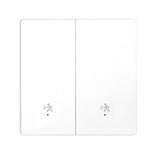 MOES SVL01-Z Tuya Zigbe Smart Human Presence Switch 10GHz mmWave Radar Detection Timing Function Wall Light Voice Control with Alexa Google Home