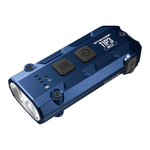 LinkMejor TIP3 720LM Mini LED Keychain Flashlight USB-C Rechargeable 3 Colors Temperature IP54 Water EDC Tactical Light