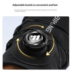 WEST BIKING Self-locking Cycling Gloves Windproof Warm Fleece Sports Gloves Waterproof Flip-on Touchscreen Non Slip Skiing Gloves