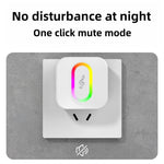 Intelligent Wireless Music Doorbell 50-100 Meters Range 38 Rings LED Lighting Silent Mode Adjustable Volume Call Alarm Waterproof Smart Home Door Bell