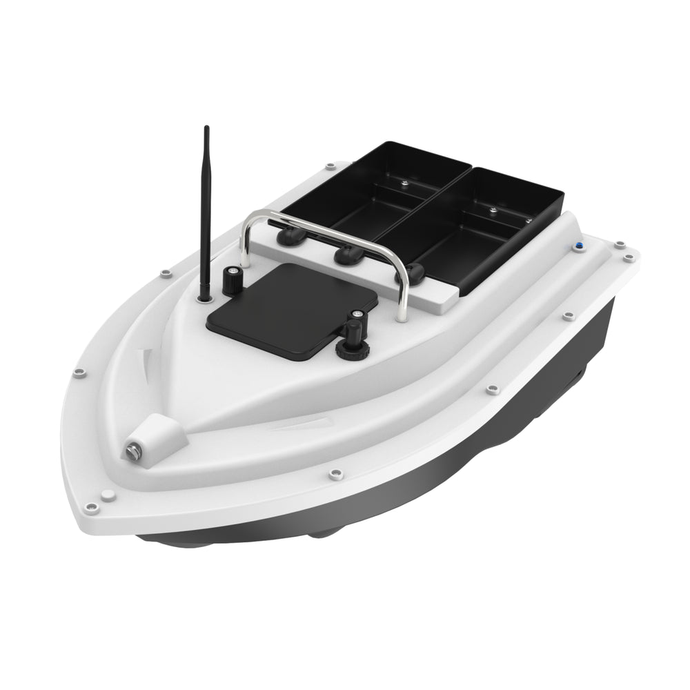 LinkMejor D26C 5200mAh GPS RC Bait Boat Dual Storage 500M Wireless Remote Control Fishing Bait Boat Fishing Feeder Boat Auto Return