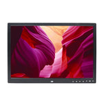 17 inch Screen Touch Button Digital Photo Frame LED Backlight 1080P HD Electronic Album HD Wall Mount Display Video Advertising Machine Video Player EU Plug