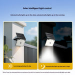 Foldable Solar Motion Sensor Wall Light Outdoor Yard Garden Lamp 3 Modes LED Floodlight Induction Compact Outdoor Security Lamp