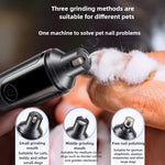 Electric Nail Grinder Pet Nail Clipper Quiet & Low Noise Pet Nail Trimmers Pet Paws Grooming Tool for Cats & Dogs