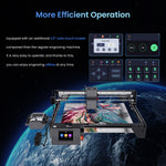 [EU/US/UK Direct]LONGER RAY5 40W Laser Engraver with Air Assist Kit High Precision Laser Cutter and Engraver for Wood Metal Acrylic Cylindrical Objects Tumblers