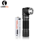 Lumintop L1 Rotating Flashlight 900 Lumen 126 Meters L Flashlight 90 Degree Change 14500 Flashlight with Magnetic Tail Camping Flashlight Torch
