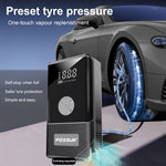 LinkMejor Intelligent Portable Car Jump Starter LED Light Multi Functional Emergency Starting Power Supply with Smart Clamps for Automobiles