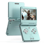 [16+64G] Anbernic RG SP 5000+ Games Open-source Handheld Game Console 3.4 Inch IPS Screen H700 Quad Core 5G WiFi Bluetooth 4.2 Built-in Hall Magnetic Switch Foldable Classic Gaming Portable Flip Player Console