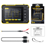 LinkMejor DSO152 Mini Handheld Digital Oscilloscope Latest Version 2.5MSa/s 200KHz Analog Bandwidth 800 VPP with PWM Output