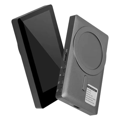 RK-X40M Wireless Magnetic Phone Selfie Screen with bluetooth Remote 3-Level Brightness Back Camera Monitor Phone Selfie Monitor Screen for iPhone & Android