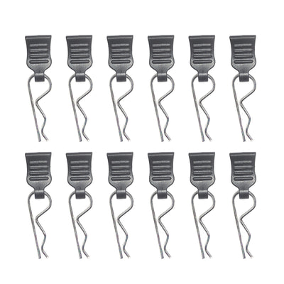 12PCS/20PCS/30PCS RC Car Parts Body Shell Clips Buckle for 1/20 1/24 Vehicles Models Spare Universal Accessories