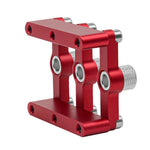 Self Centering Dowelling Jig Woodworking Joinery Hole Drill Guide Wood Dowel Hole Positioner Locator with 3-10mm Drill Sleeves