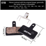 LinkMejor 1 Pair Bike Disc Brake Pads Semi Metal Quiet Brake Pads for M355 XT M6100 mt200 Guide E9 MT6 Disc Brake