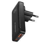 [GaN Tech] ESSAGER ES-CD48 65W 2-Port USB PD Charger USB-A+USB-C PD3.0 QC4.0 PPS Fast Charging Wall Charger Adapter EU Plug for iPhone 17 17Pro 16 Pro Max 15 14 13 for Xiaomi 17pro for SAMSUNG for OPPO for VIVO