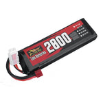 LinkMejor Power 11.1V 2800mAh 100C 3S LiPo Battery T Plug for RC Car