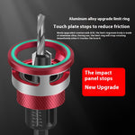 5pcs Countersink Drill Bit Set with Depth Stop High-quality 6542 Steel and Aluminum Alloy Multi-size for Woodworking Precision Drilling and Ease of Use