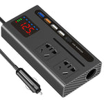 Car Power Inverter with Type-C Charger Car Inverter Charger Type-C Mobile Phone Fast Charging 12V 24V To 110V 220V Power Converter