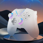 CM-617 Wireless bluetooth Game Controller with Hall Effect Joystick Anti Stick Drift RGB Lighting Motion Control Vibration Function 600mAh Battery Gamepad for Switch PC Steam iOS Android