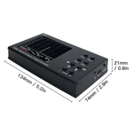LinkMejor SSA6G 35MHz-6200MHz RF Spectrum Analyzer RF Multimeter Spectrum Explorer with Touch Screen