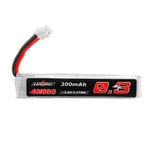 10Pcs URUAV 3.8V 300mAh 40/80C 1S HV 4.35V PH2.0 Lipo Battery for Eachine TRASHCAN Snapper6 7 8 US65