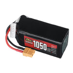 LinkMejor Power 22.2V 1050mAh 150C 6S LiPo Battery XT60 Plug for RC Drone