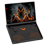 [32+1T] ONEXPLAYER G1 Foldable Mini Gaming Laptop AMD Ryzen AI 9 HX 370 Radeon 890M 8.8 Inch 144Hz 2.5K Touch Screen Handheld Game Console for PC Windows 11 Pro