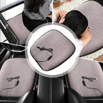 Winter Plush Car Seat Pad Winter Heating Car Seat Cover Heated Cushion 5V 12W Wool Heating Warmer Car Heated Seat Cushion Electric Heating Pad