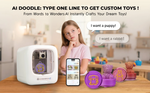 [EU/US Direct]AOSEED X-MAKER JOY AI Kids' V4.0 3D Printer 300mm/s Print Speed 120×120×120mm Build Volume Support Wi-Fi App Control