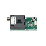 Sky/Ground TTL Optical Transceiver Module DC 5.5-26V FC RX/TX/AV/VCC/GND Interface for Drones TTL to Fiber Optic Module