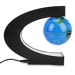 LinkMejor Magnetic Floating Levitating Globe World Map with LED light Educational Gifts for Kids Students Birthday Gifts Gadgets for Teens Christmas Gifts