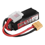 LinkMejor Power 14.8V 450mAh 75C 4S LiPo Battery With XT60 Plug for RC Drone