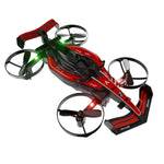 LinkMejor L1 PRO 2-IN-1 Land Air Flying Racing Drift Car Altitude Hold Mode Tumbling Stunts 2.4G Remote Control Toys Kids Gifts RC Drone Quadcopter RTF