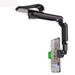 Universal 1080° Rotating Sun Visor Car Phone Holder Cellphone Multi-function Mobile For iPhone 7 Inch Support Telephone