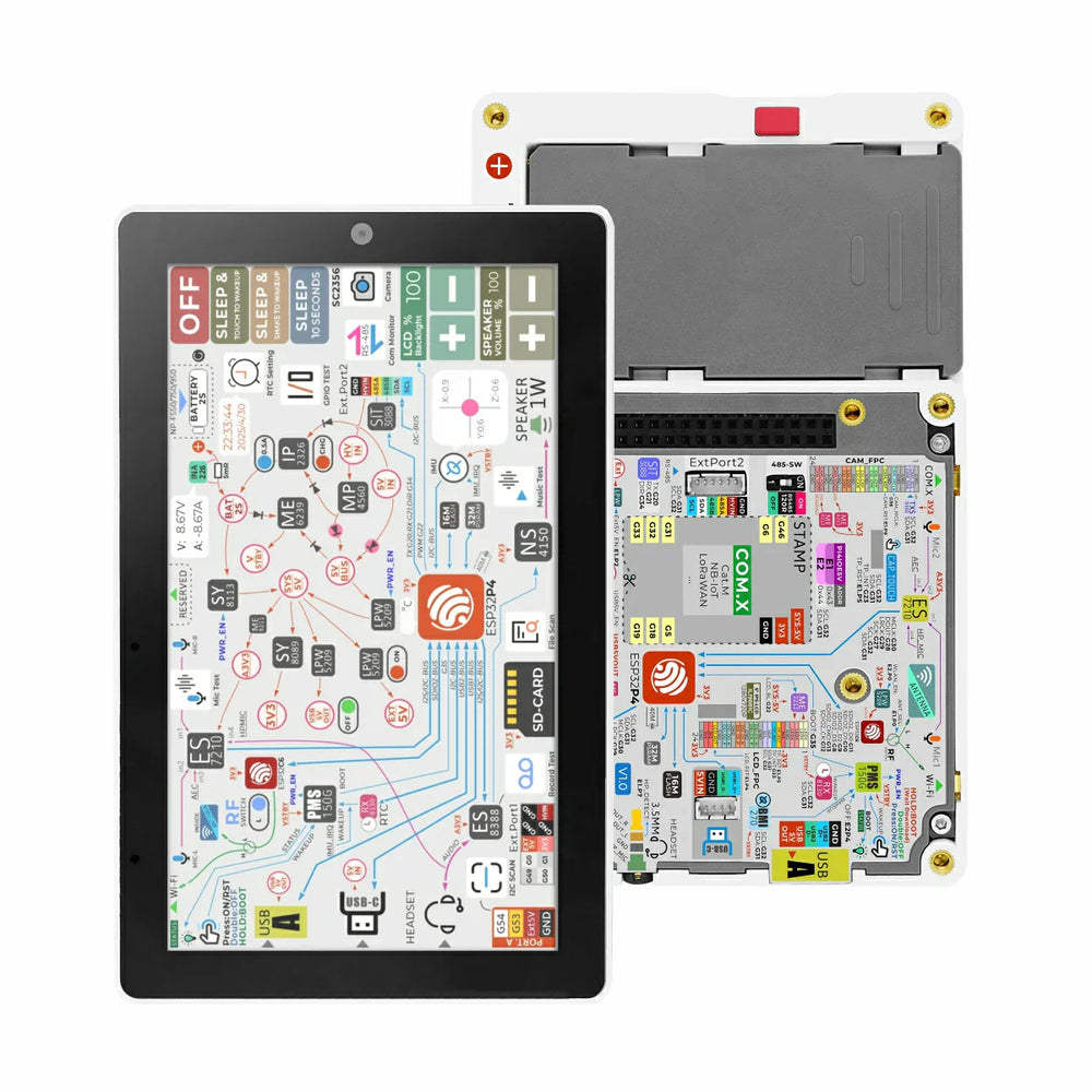 M5Stack TAB5 IoT Development Kit ESP32-P4 1280x720 IPS 5 Inch HD Touchscreen 2MP Camera Audio WIFI I/O Dev Module