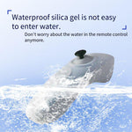 LinkMejor 1PCS RC Bait Boat Remote Controller Cover Waterproof Silicone Protective Case Moisture-proof for Fishing