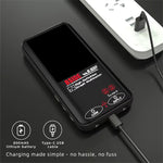 LinkMejor S100 Graph Digital Multimeter 3.2 Inch TFT Screen Auto Range NCV AC DC Voltage Resistance Capacitance Rechargeable Tester