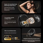 LENOVO EA360 Air Conduction Headset Wireless bluetooth 5.4 Earphone Deep Bass Touch Control Open-ear Earhooks Sports Headphones
