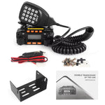 KT-8900 Mini Dual Band Mobile Transceiver VHF 136-174MHz UHF 400-490MHz 25W Compact Two Way Radio Long Range Communication Device