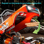 LinkMejor SG201 PRO/MAX RTR 1/20 2.4G 4WD 40km/h 55km/h Brushed/Brushless RC Car Off-Road Truck LED Lights Metal Drive Shafts Full Proportional Vehicles Models Toys