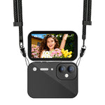 DC28S 12MP Flip Touch Screen Digital Camera 4K HD Video 180° Flip Selfie Screen 120° Wide Angle 16X Zoom 3600mAh Battery for Vlogging Selfie Photography Travel Student