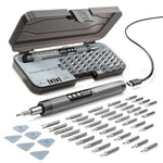 47-in-1 Electric Precision Screwdriver Set Compact High Torque 6-Speed Adjustable Cordless Magnetic USB Rechargeable with LED Digital Display