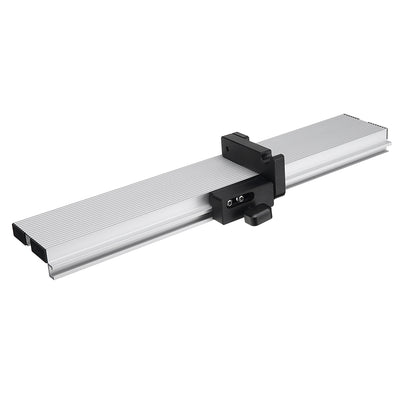 Wnew 450-1220mm Woodworking Miter Gauge Fence Table Saw Fence T Slot Aluminum Alloy Fence Track Stop for Router Table Saw