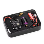 LinkMejor 1224 4500KV Brushless Motor 25A ESC Combo for  Land Rover FMS FCX24M SCX24 1/24 Rock Crawler RC Cars Vehicles Models Upgraded Parts